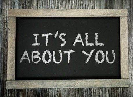 IT’S ALL ABOUT YOU